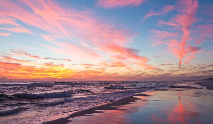Beach sunrise