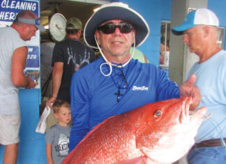 Capt. Andersons Huge Snapper