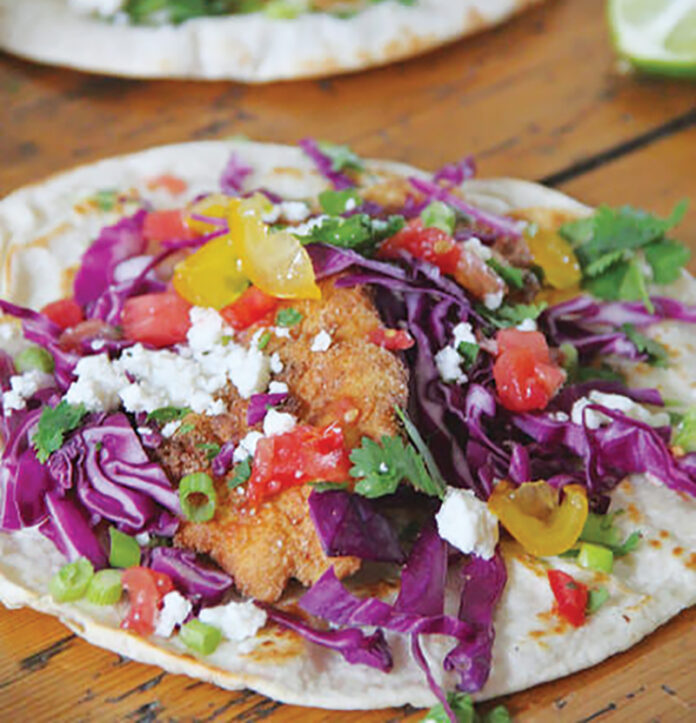 Lionfish Taco