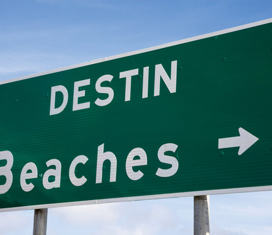 Destin Beaches Sign