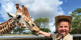 Amelia And Giraffe