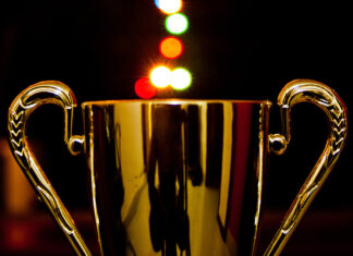 Award Cup Lights Bokeh Preview