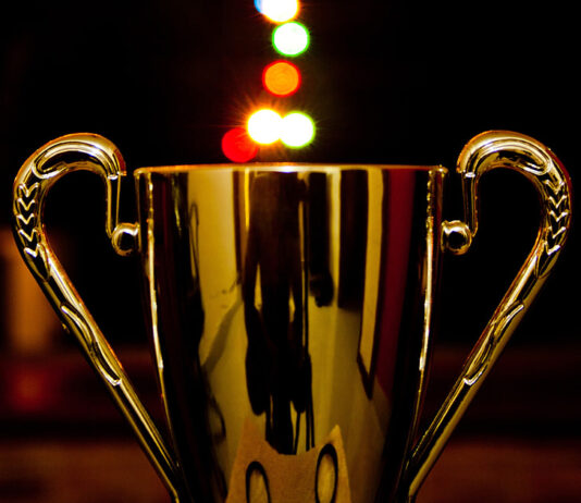 Award Cup Lights Bokeh Preview