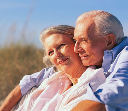 Seniors On Beach