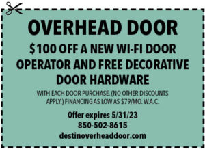 Fwb Life Coupons 2023 May Overhead Door 2