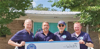 100 Men Who Care CALM Donation