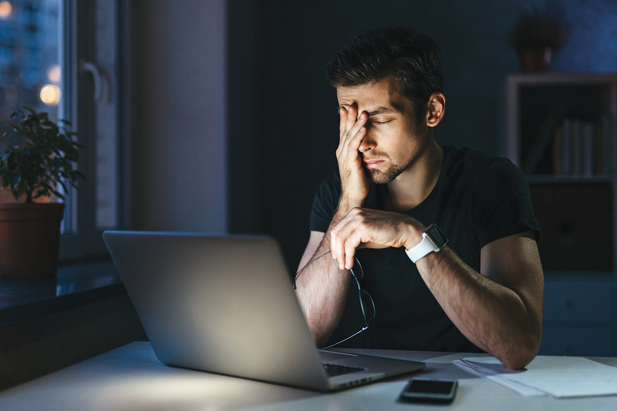 Stressed Man