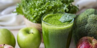 Antioxidant Apple Beverage Broccoli