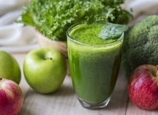 Antioxidant Apple Beverage Broccoli