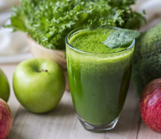 Antioxidant Apple Beverage Broccoli