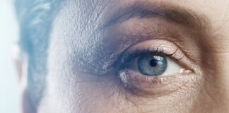 Close Up Of Female Eye. Rejuvenation Or Ophthalmology Concepts.