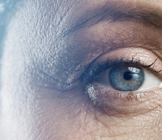 Close Up Of Female Eye. Rejuvenation Or Ophthalmology Concepts.