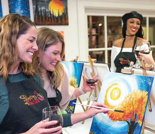 Painting with a Twist Girls Night