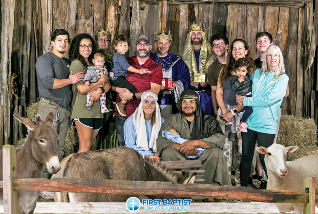 First Baptist Live Nativity Group