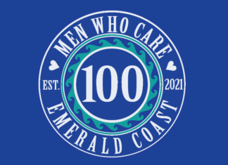 100 Men Who Care Emerald Coast Logo