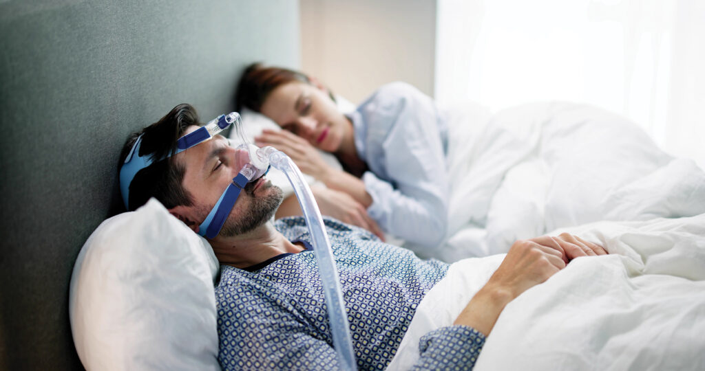 Sleep Apnea Oxygen Mask Equipment