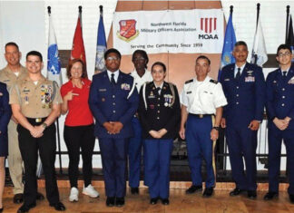 Northwest Florida Military Officers Association Scholarship Winners