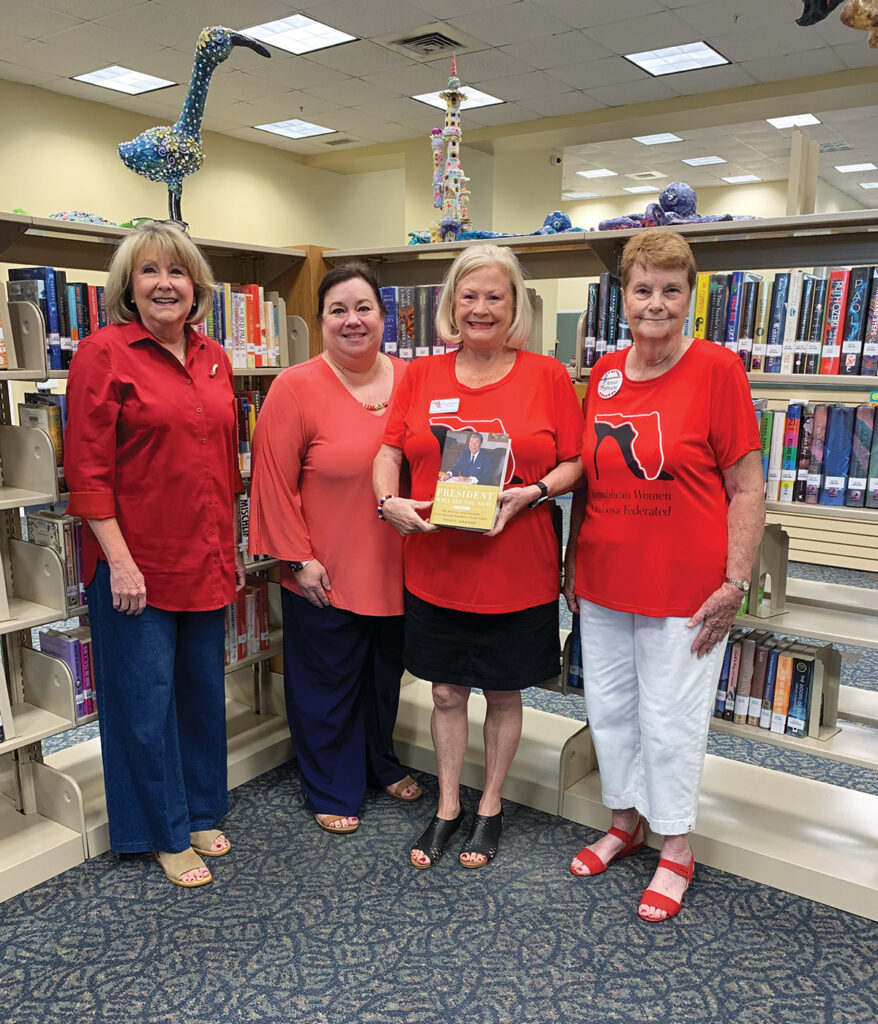 Republican Women Federated With Book