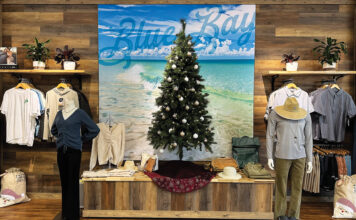 Blue Bay Lifestyle Mens Clothes And Tree