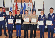 Nine Local JROTC & ROTC Cadets Earn Scholarships from the NWFMOA