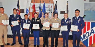 Nine Local JROTC & ROTC Cadets Earn Scholarships from the NWFMOA