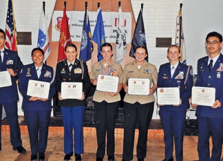 Nine Local JROTC & ROTC Cadets Earn Scholarships from the NWFMOA