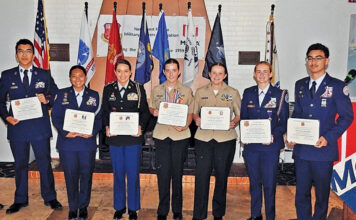 Nine Local JROTC & ROTC Cadets Earn Scholarships from the NWFMOA