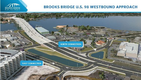 Brooks Bridge Westbound Approach