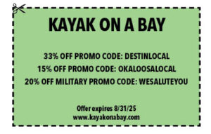Fwb Life 2025 July Coupons Kayak On A Bay
