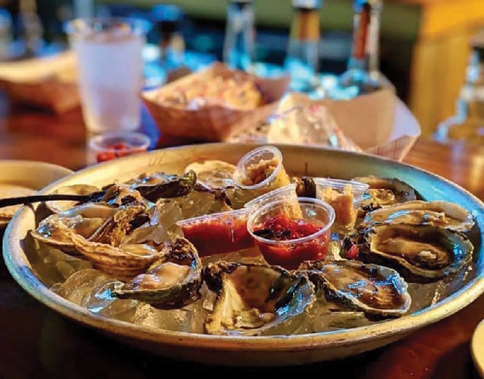 Ajs Oysters Shanty Oysters At Bar
